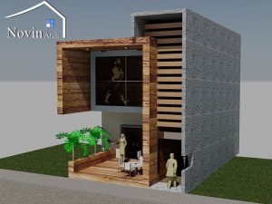 پروژه طراحی معماری مسافرخانه با تمامی مدارک فنی - Image 4