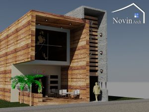 پروژه طراحی معماری مسافرخانه با تمامی مدارک فنی - Image 2