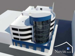 دانلود پروژه معماری ساختمان اداری تجاری - Image 3