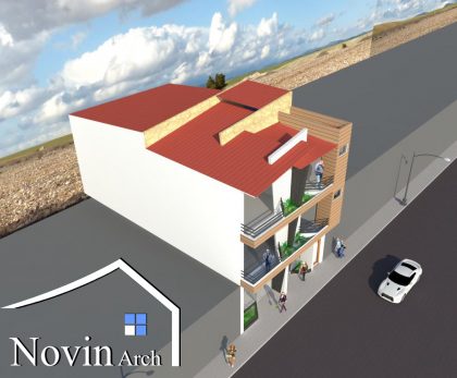 دانلود پروژه معماری طراحی مسافرخانه با تمامی مدارک فنی - Image 3