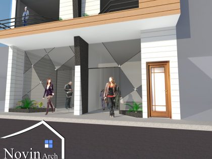 دانلود پروژه معماری طراحی مسافرخانه با تمامی مدارک فنی - Image 2