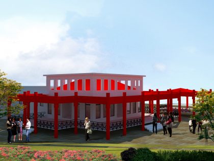 دانلود پروژه معماری طراحی رستوران - Image 2