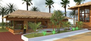 پروژه معماری اقامتی تفریحی