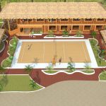 پروژه معماری اقامتی تفریحی