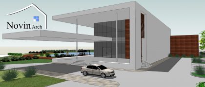 دانلود پروژه معماری رستوران کنار دریاچه - Image 5