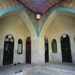 تزئینات ایوان و طاق مدرسه عمادیه
