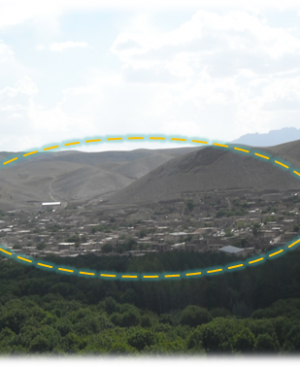 نمایی درو از روستای سواد جان