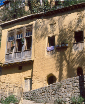 مصالح به کار رفته در نمای ساختمان روستای ماسوله