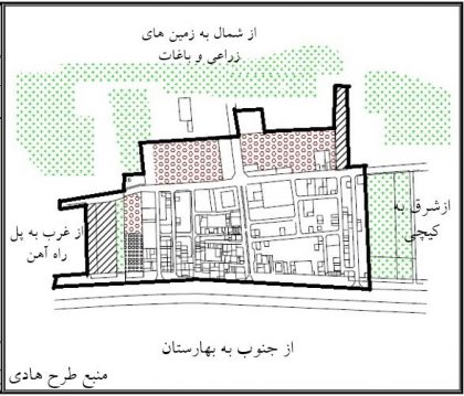 موقعیت قرارگیری روستای نشلج