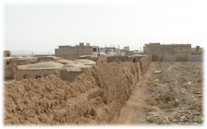 نمای دور از روستای نشلج