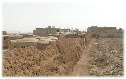 نمای دور از روستای نشلج