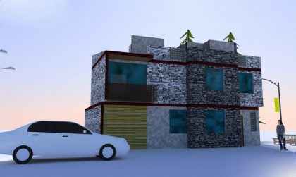 دانلود پروژه معماری طراحی خانه روستایی در اقلیم سرد - Image 4