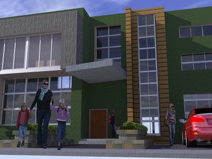 دانلود پروژه معماری ویلای مسکونی پست مدرن - Image 3