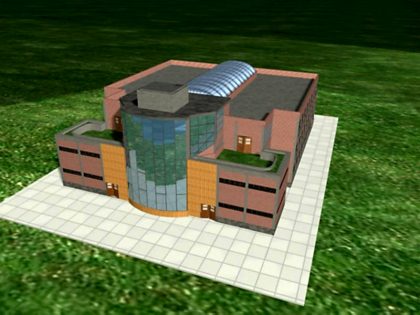 دانلود پروژه طراحی دانشکده فنی و مهندسی 3طبقه - Image 3