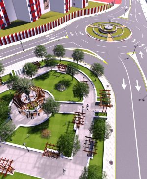 پروژه معماری طراحی پارک (بوستان)