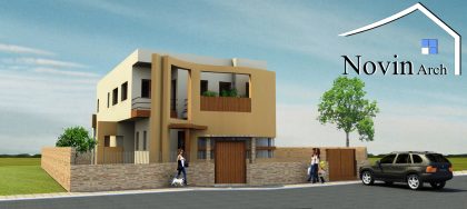 دانلود پروژه معماری طراحی ویلا مسکونی (2طبقه) - Image 7