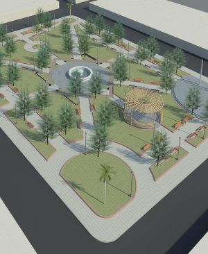 پروژه معماری طراحی پارک (بوستان)