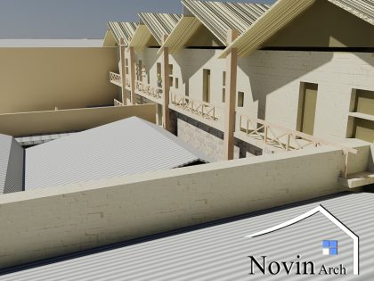 پروژه معماری مرکز فرهنگی اقامتی