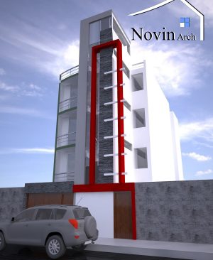 پروژه معماری مجتمع مسکونی
