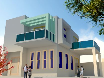 دانلود پروژه معماری طراحی ویلا مسکونی - Image 2