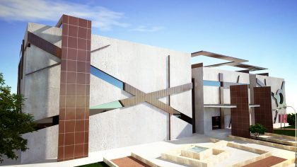 دانلود پروژه معماری طراحی ساختمان شهرداری - Image 4