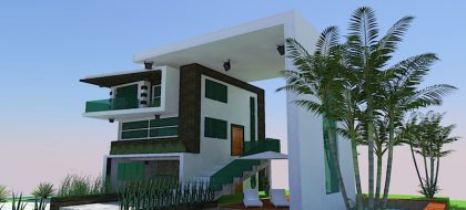دانلود پروژه طراحی معماری ویلا تفریحی با تمامی مدارک - Image 3