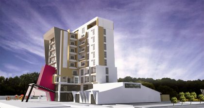 دانلودپروژه معماری مجتمع مسکونی 9 طبقه - Image 4