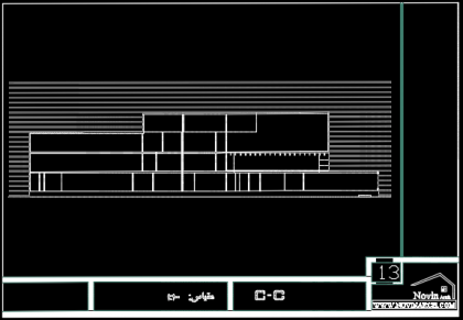 برش C-C