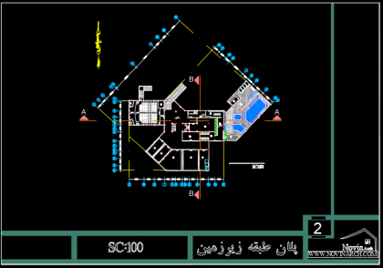 پلان طبقه زیزمین