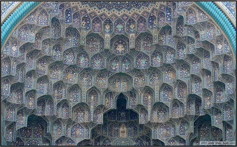مقرنس درمعماری ایرانی 
