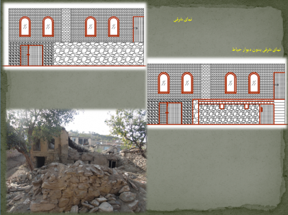 تحلیل معماری روستای نی