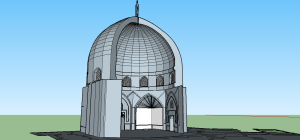 فایل سه بعدی گنبد خانه مسجد شیخ لطف الله