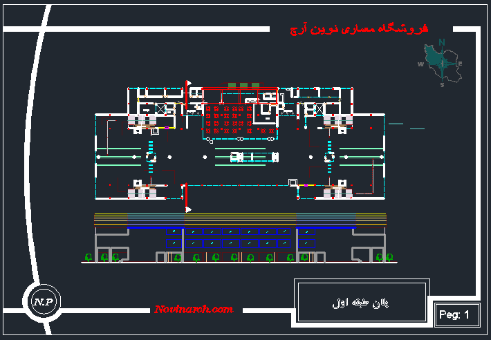 پلان طبقه اول